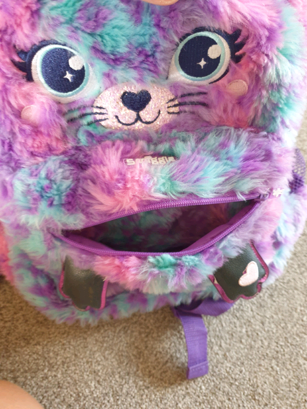 fluffy meow junior backpack